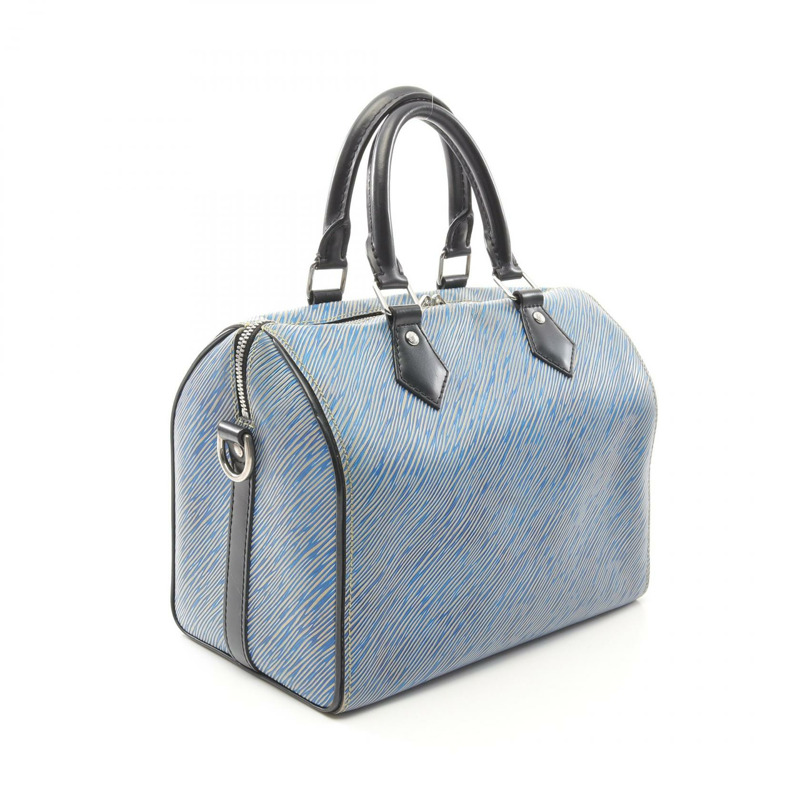 路易威登 Speedy Bandouliere 25 兩用手提包 M51280 Epi 牛仔藍 二手 LV-1