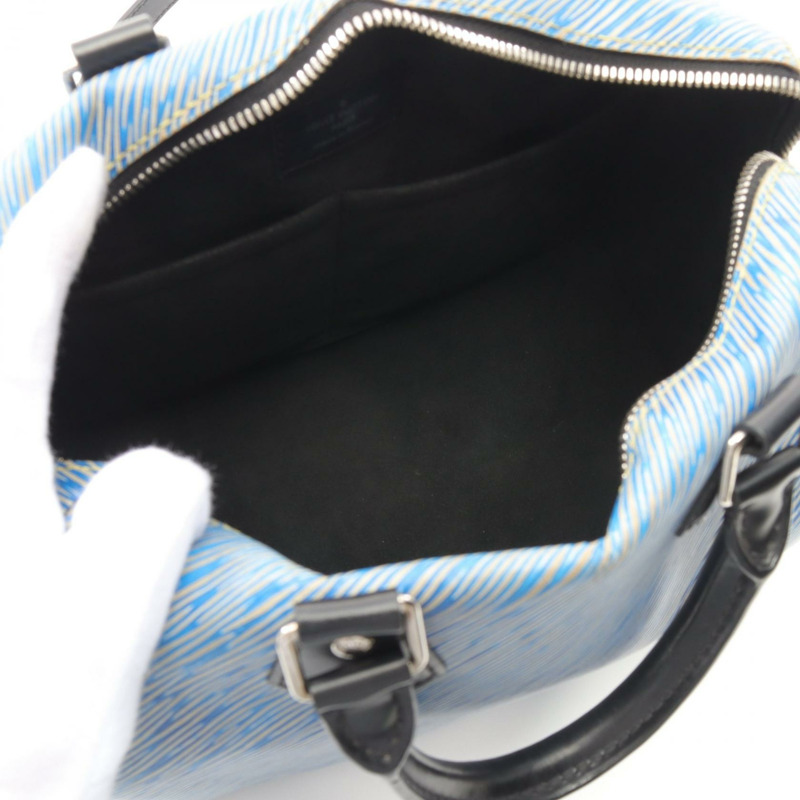 路易威登 Speedy Bandouliere 25 兩用手提包 M51280 Epi 牛仔藍 二手 LV-2