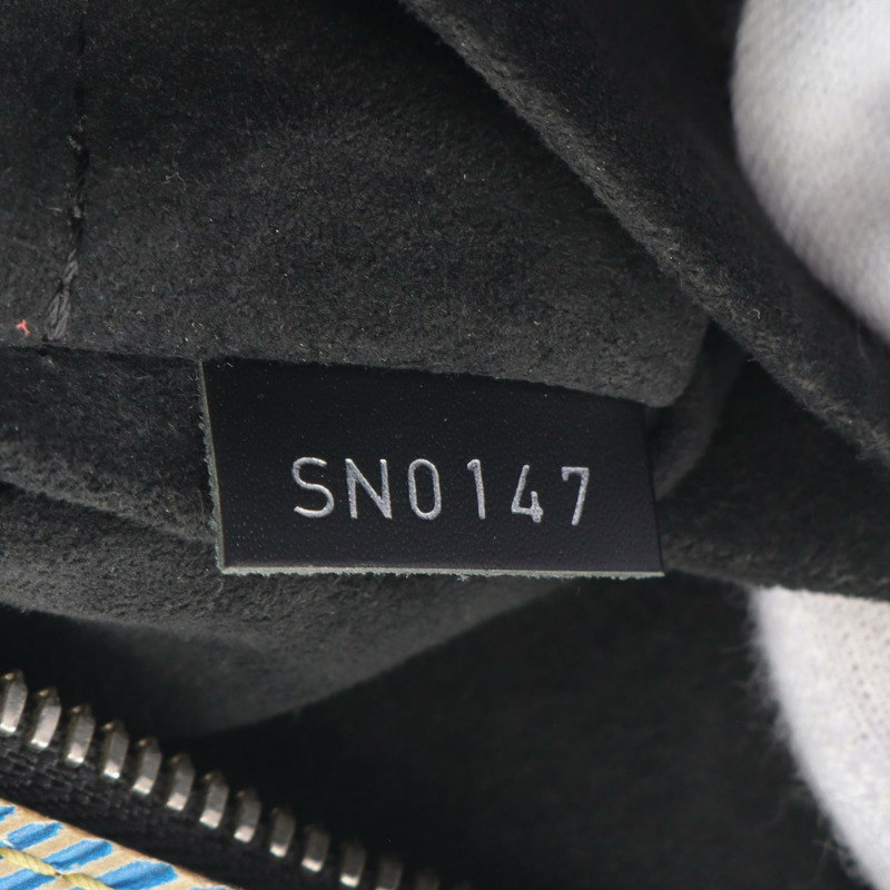 路易威登 Speedy Bandouliere 25 兩用手提包 M51280 Epi 牛仔藍 二手 LV-4