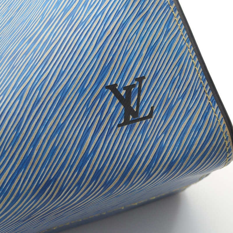 路易威登 Speedy Bandouliere 25 兩用手提包 M51280 Epi 牛仔藍 二手 LV-11