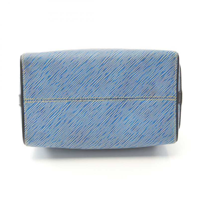 路易威登 Speedy Bandouliere 25 兩用手提包 M51280 Epi 牛仔藍 二手 LV-12