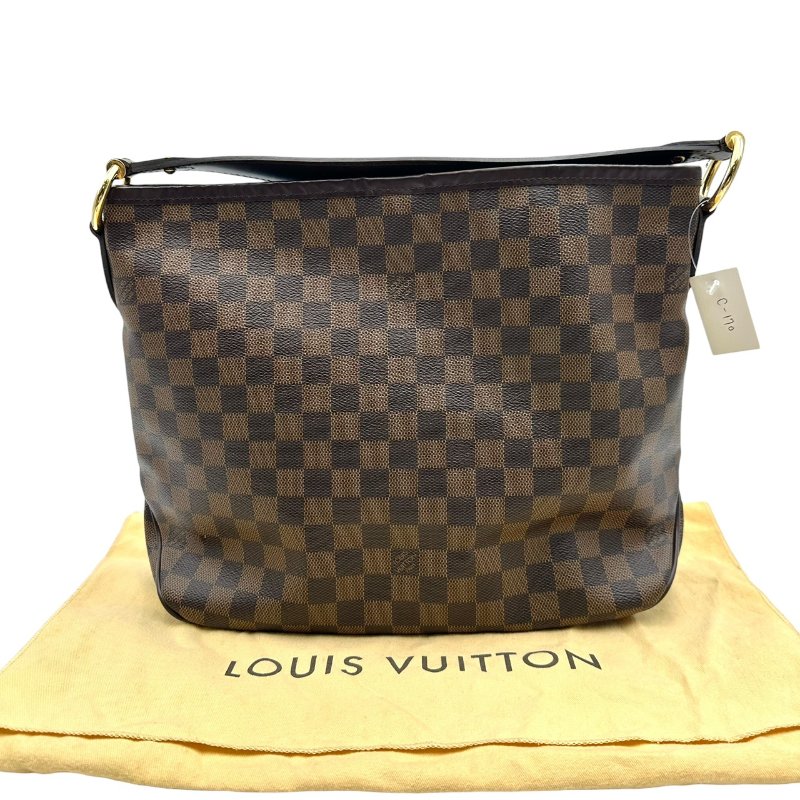 【美收精品】LV 棋盤格肩背包 C-170【隔月月中將轉賣至日本 上架期限30天】-12