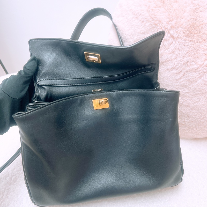 Balenciaga rodeo small 黑金-9