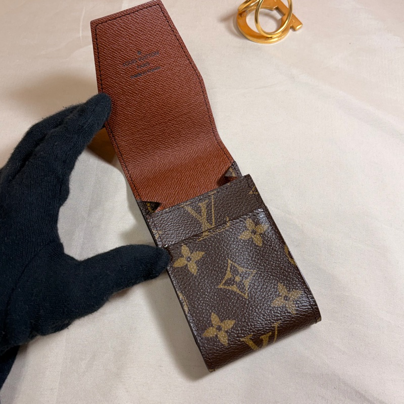✨CP值💯 近新閒置 Louis Vuitton 路易威登 煙盒 口紅包 萬用小夾-3