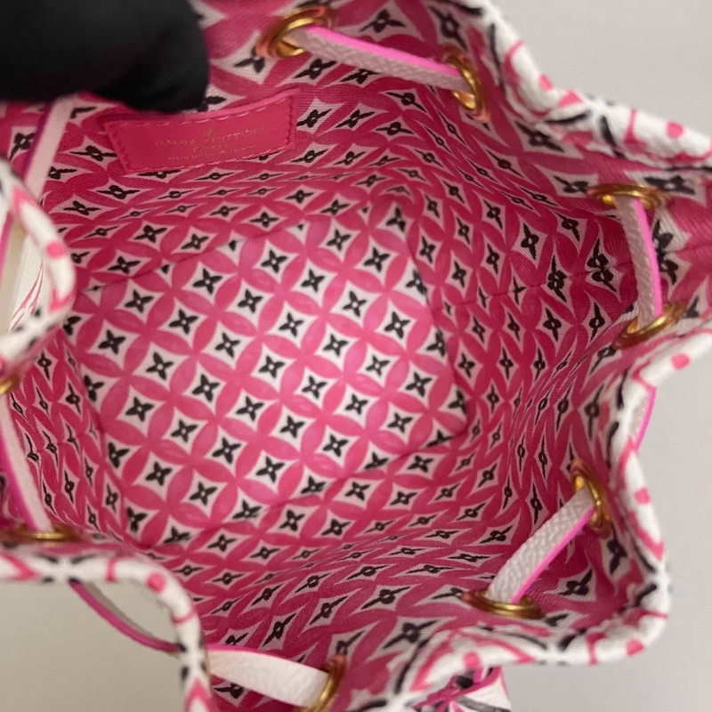 LV路易威登 noe nano限定水彩水桶包 芯片-5