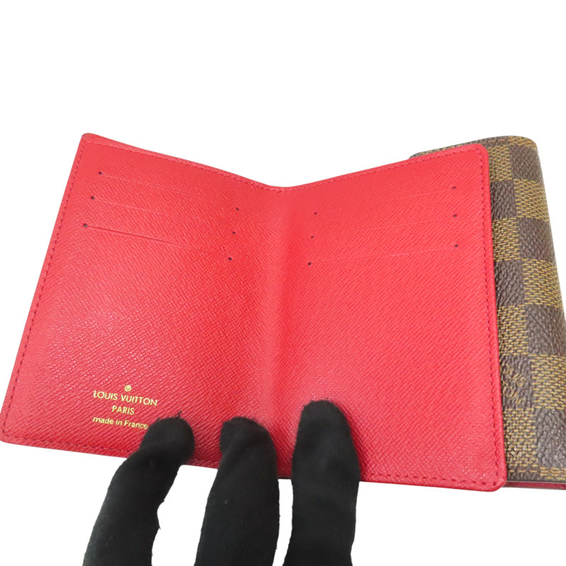 棕色 棋盤格帆布 Portefeuille Koala 三折短夾【LOUIS VUITTON LV 路易威登】 N60005-6