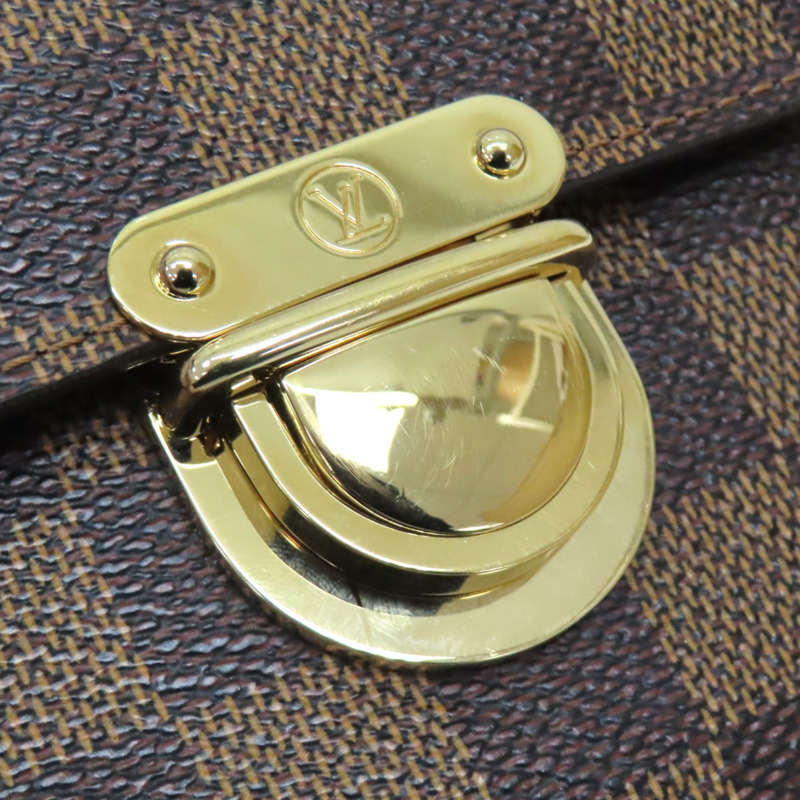 棕色 棋盤格帆布 Portefeuille Koala 三折短夾【LOUIS VUITTON LV 路易威登】 N60005-14
