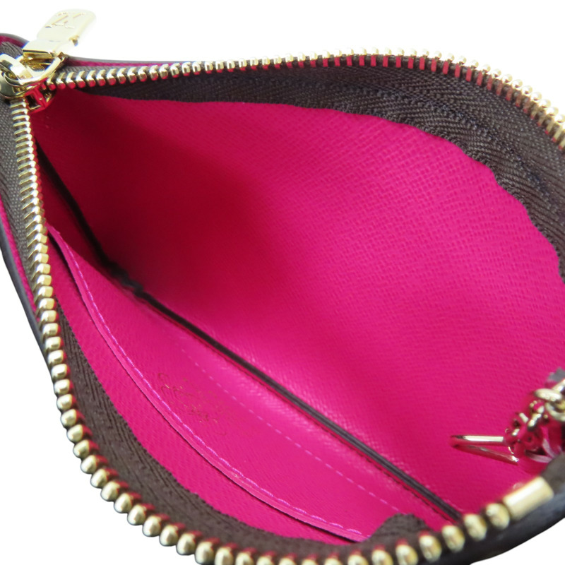 VIVI 棕色 原花帆布 Coin Case 鑰匙包 零錢包【LOUIS VUITTON LV 路易威登】 M27045-5