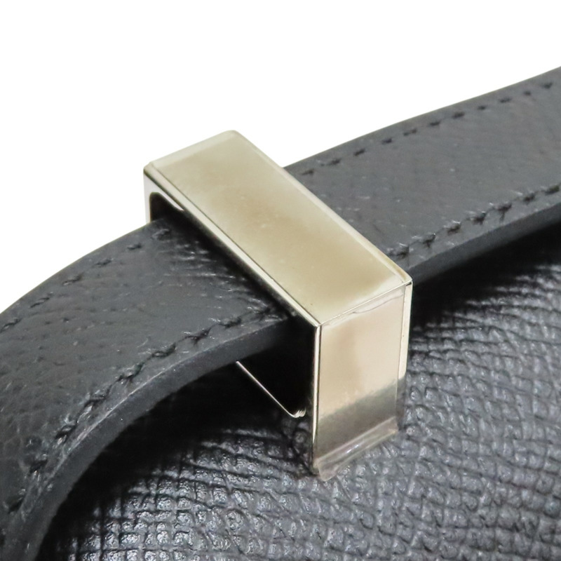 黑色 Epsom牛皮 Constance 24 康康包 肩背包 X刻 銀扣【HERMES 愛馬仕】-15