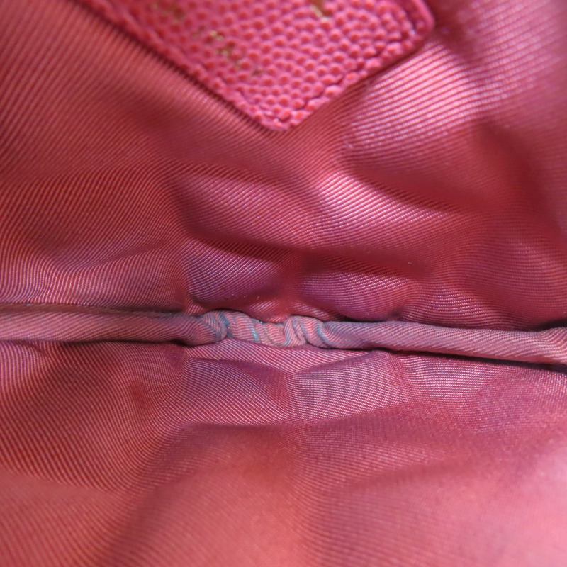 鮭魚粉紅 菱格紋 牛皮 零錢包 無卡【CHANEL 香奈兒】-12