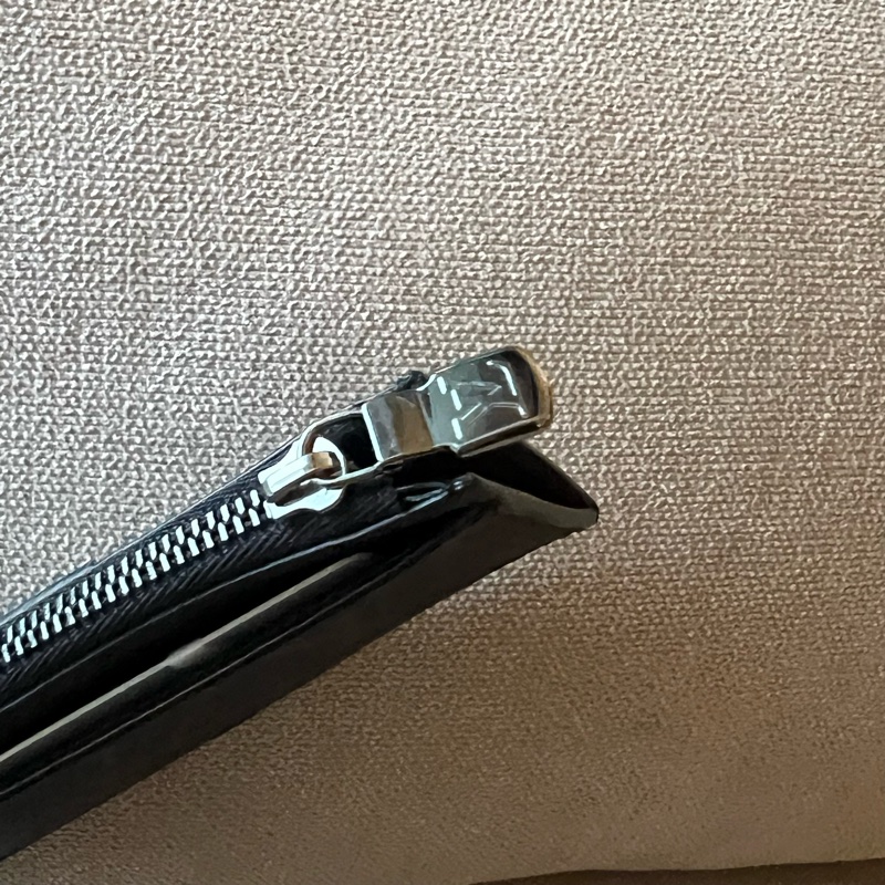 LOUIS VUITTON 零錢卡片包 - 灰老花M69533-7