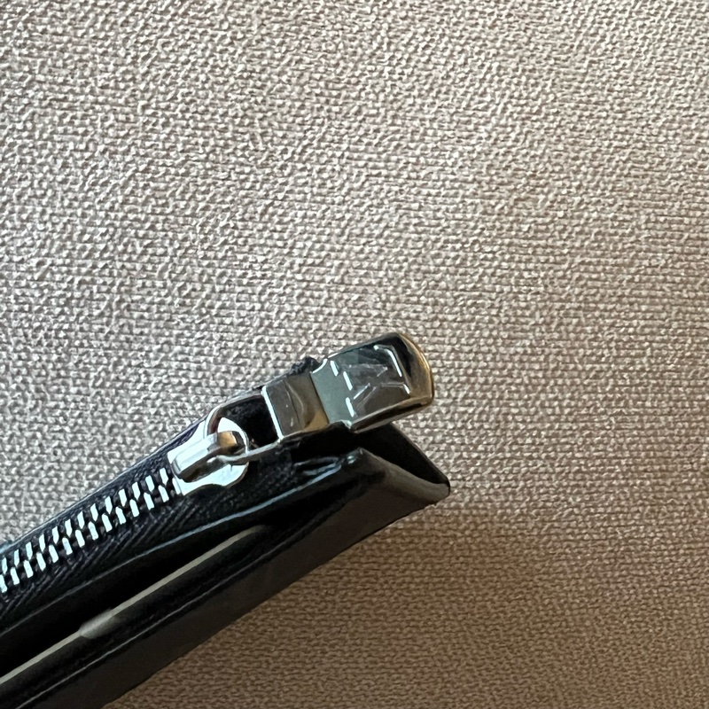 LOUIS VUITTON 零錢卡片包 - 灰老花M69533-8