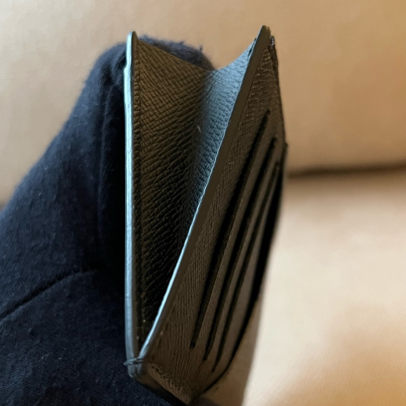 LOUIS VUITTON 零錢卡片包 - 灰老花M69533-16