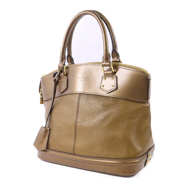 LOUIS VUITTON Suhali Lockit PM金扣手挽袋-2