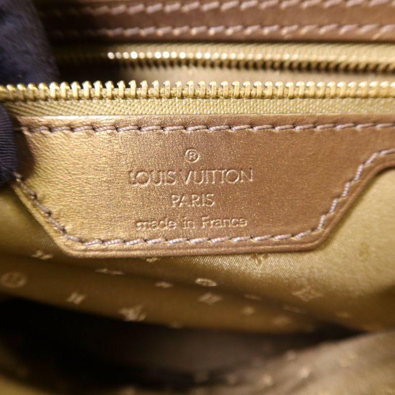 LOUIS VUITTON Suhali Lockit PM金扣手挽袋-6