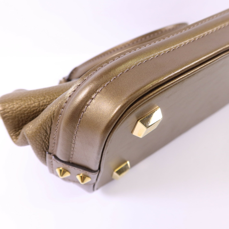 LOUIS VUITTON Suhali Lockit PM金扣手挽袋-12