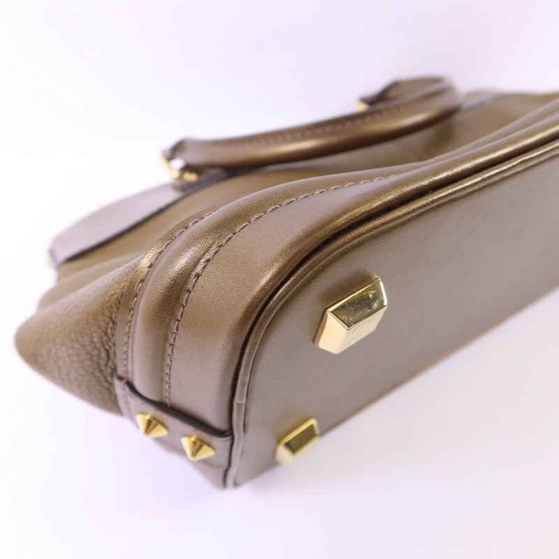 LOUIS VUITTON Suhali Lockit PM金扣手挽袋-14