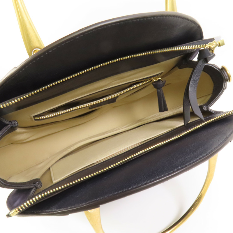 Chloe 麂皮/牛皮皮革Pixie Bag金扣手挽肩背兩用袋-4