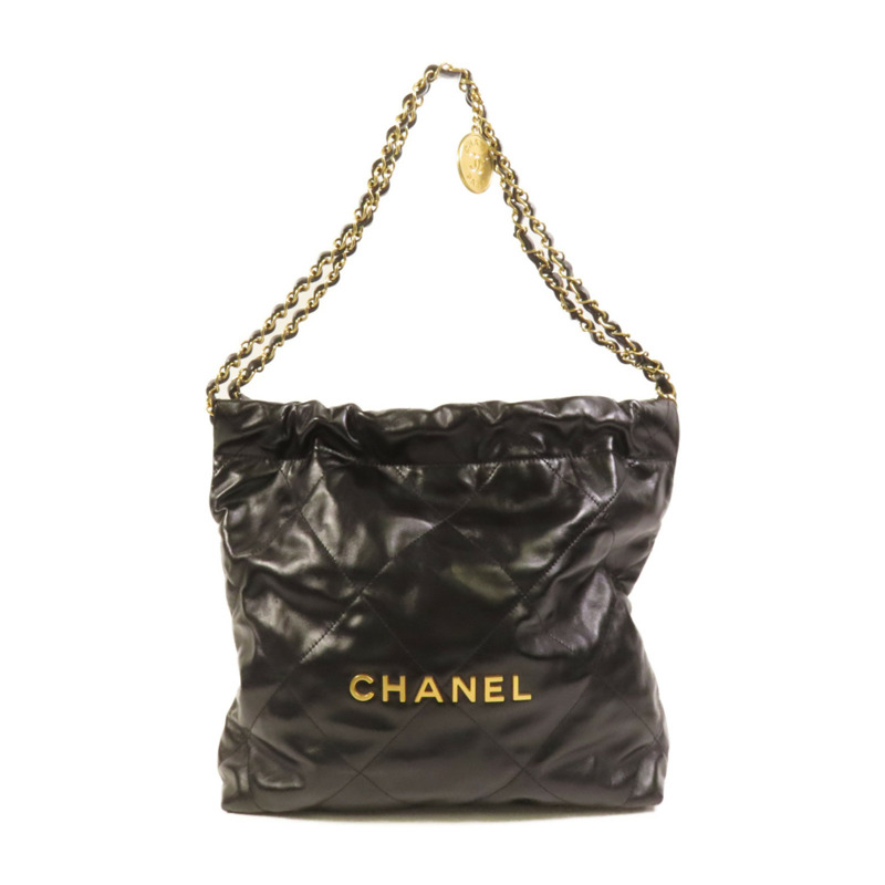 CHANEL Chanel 22 Small金扣鏈帶肩背袋-0