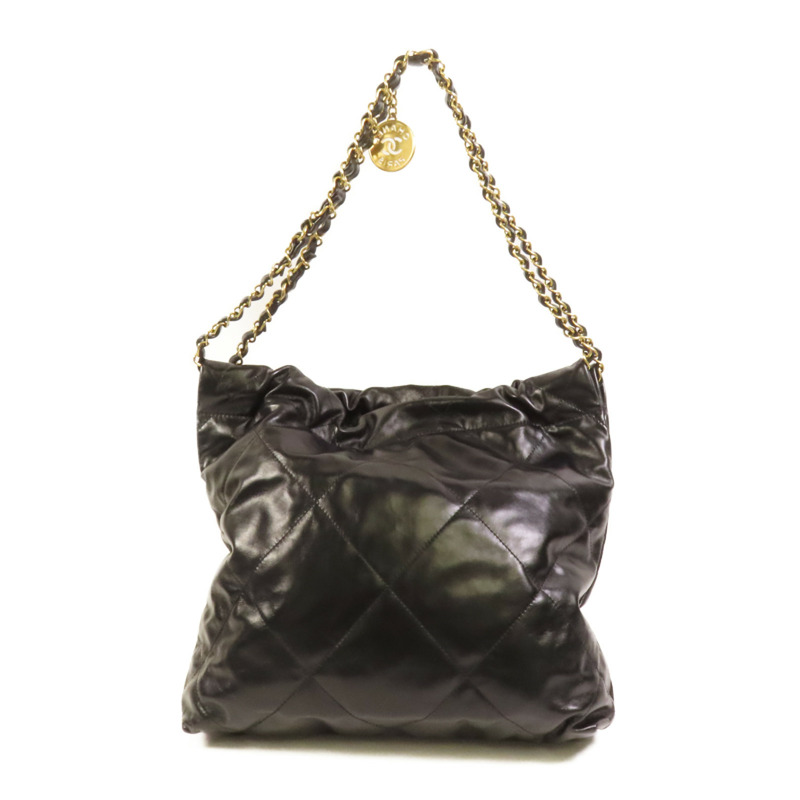 CHANEL Chanel 22 Small金扣鏈帶肩背袋-1