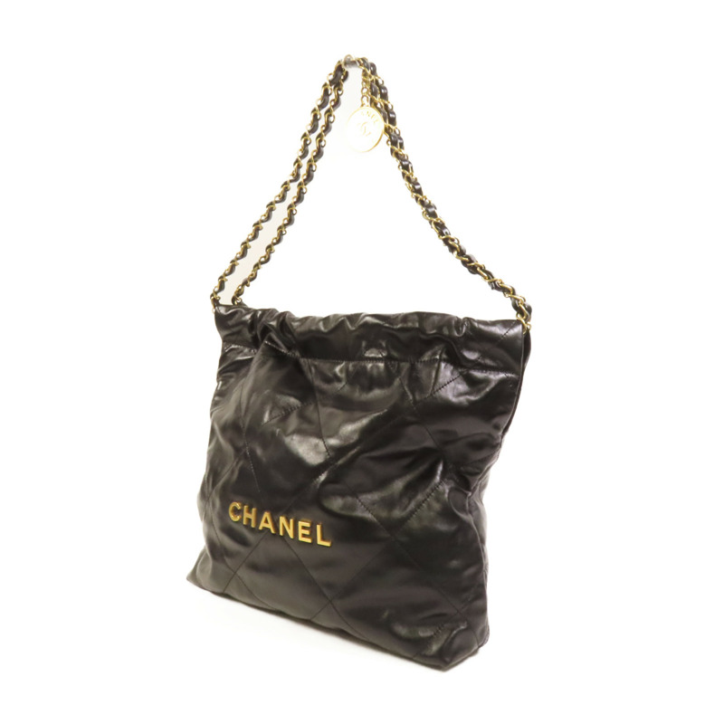 CHANEL Chanel 22 Small金扣鏈帶肩背袋-2