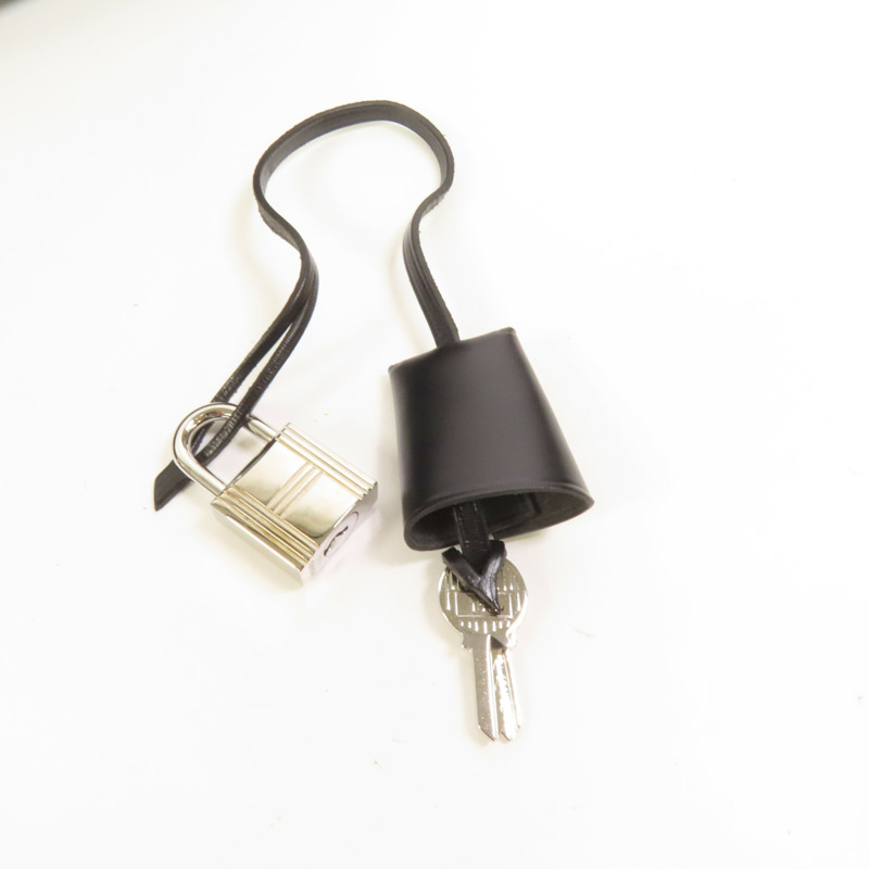 HERMES 帆布Herbag PM銀扣手挽肩背兩用袋Noir-7