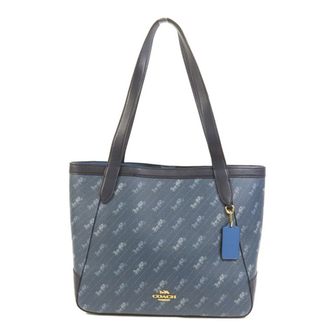 COACH 塗層帆布Shoulder Bag肩背袋