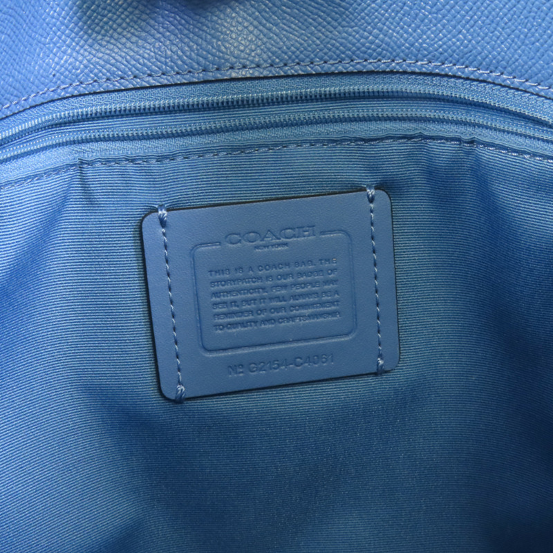 COACH 塗層帆布Shoulder Bag肩背袋-9