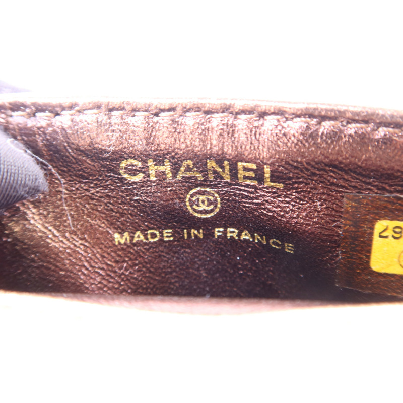 CHANEL 牛皮皮革2.55 Phone Bag鏈帶肩背袋-6