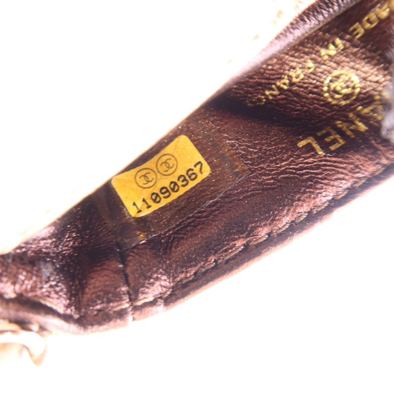 CHANEL 牛皮皮革2.55 Phone Bag鏈帶肩背袋-7