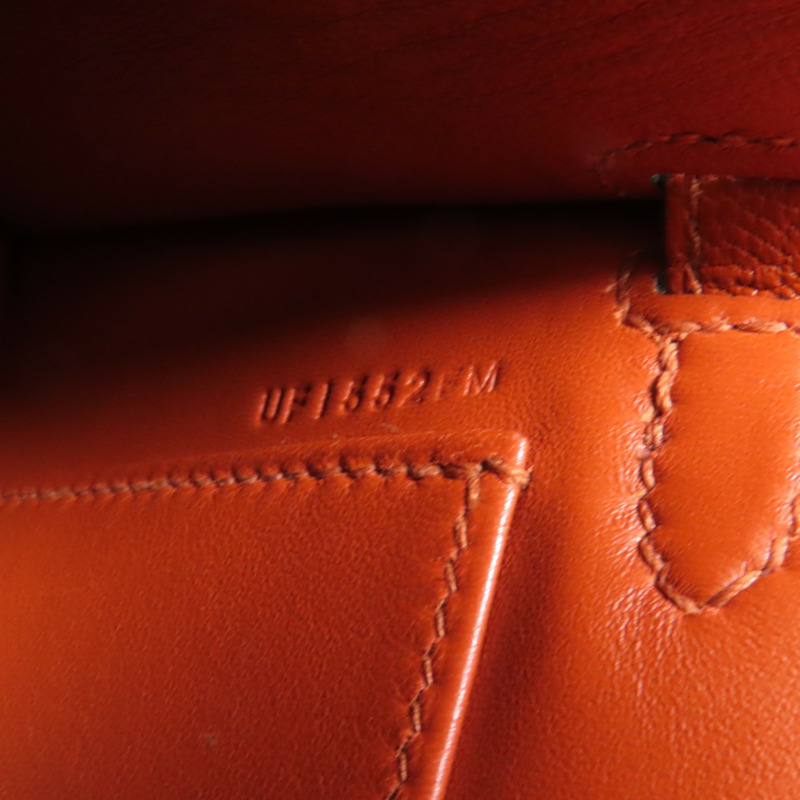 HERMES Chevre皮革Mini Kelly銀扣手挽肩背兩用袋-9