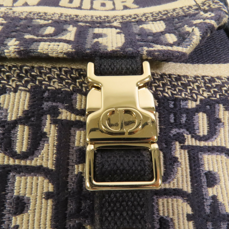 Dior 帆布Diorcamp Small金扣肩背袋-6
