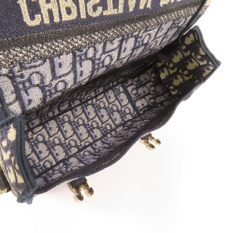 Dior 帆布Diorcamp Small金扣肩背袋-7