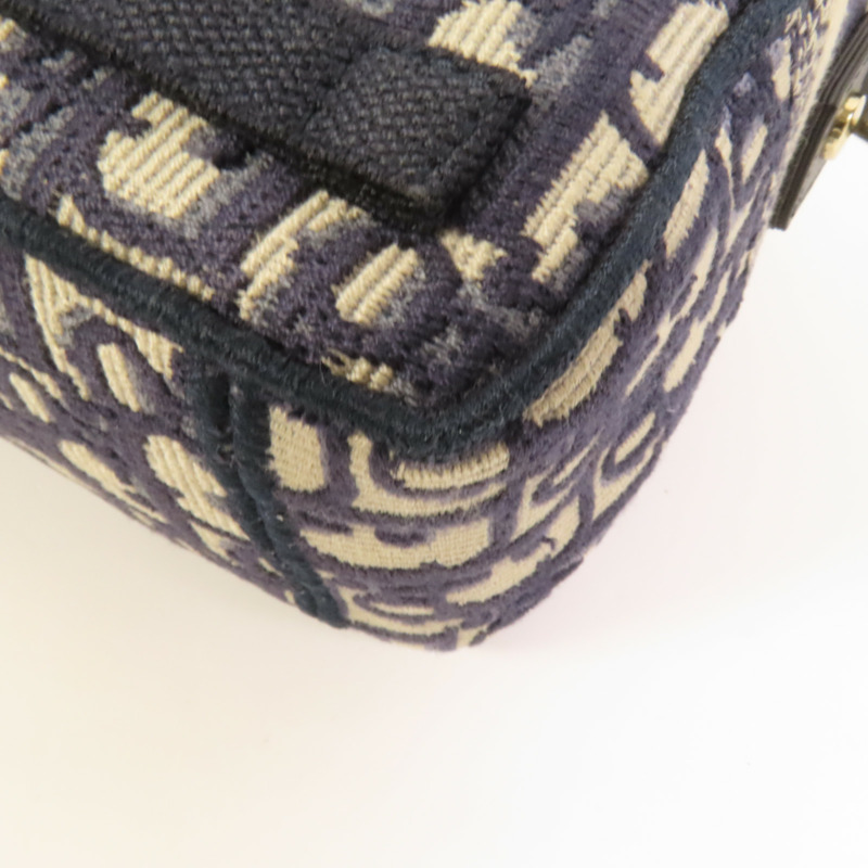 Dior 帆布Diorcamp Small金扣肩背袋-12