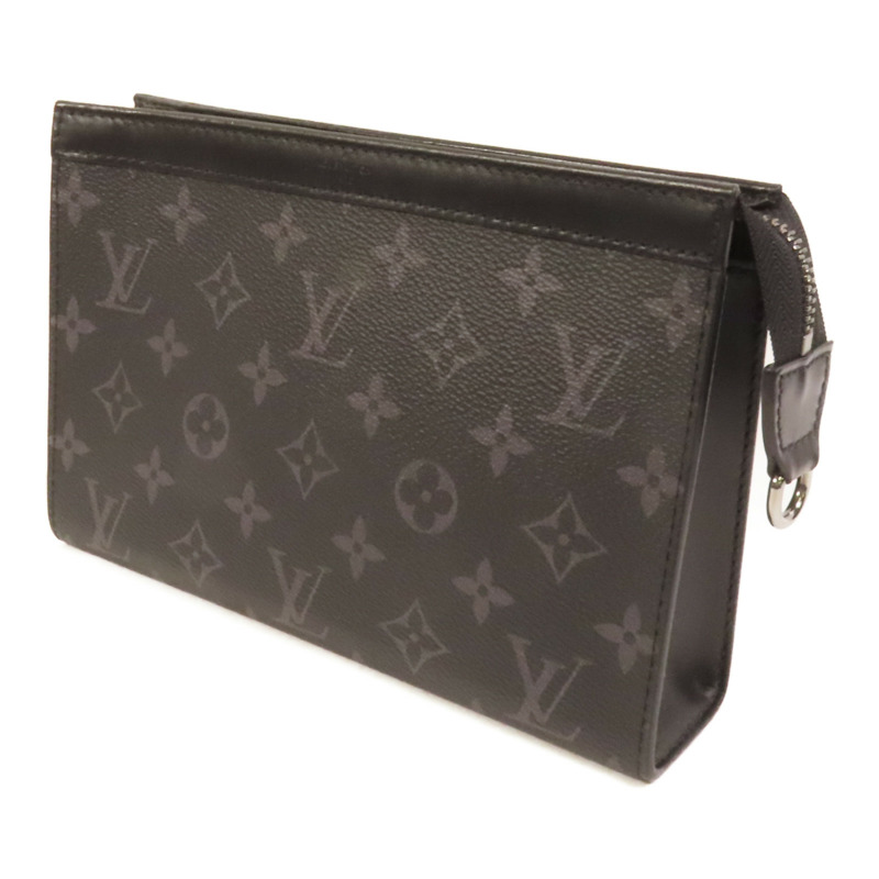 LOUIS VUITTON Monogram Eclipse Gaston銀扣肩背袋-2