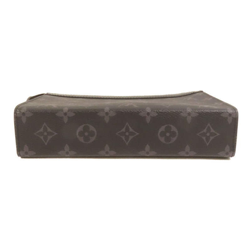 LOUIS VUITTON Monogram Eclipse Gaston銀扣肩背袋-3