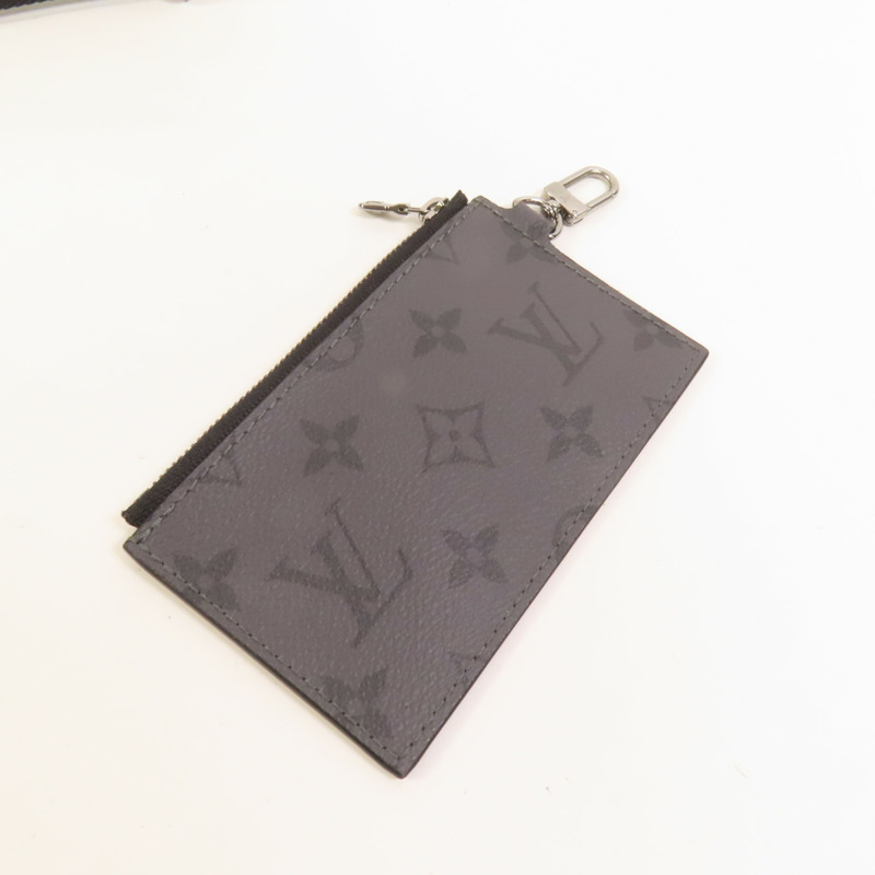 LOUIS VUITTON Monogram Eclipse Gaston銀扣肩背袋-5