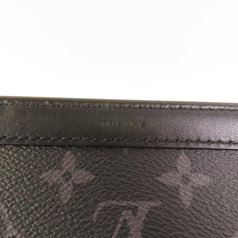 LOUIS VUITTON Monogram Eclipse Gaston銀扣肩背袋-8