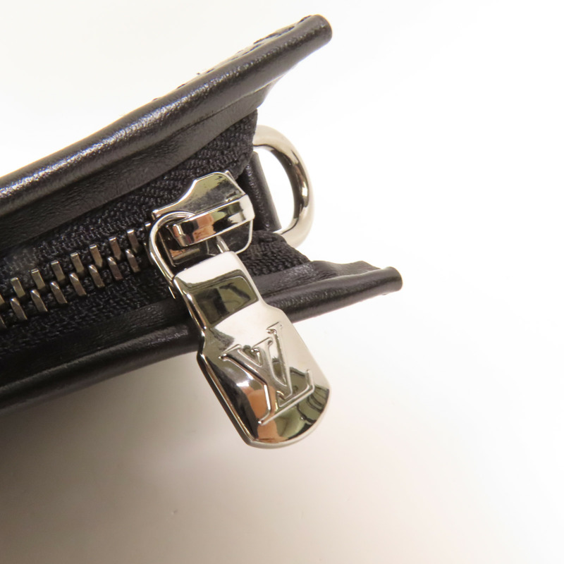 LOUIS VUITTON Monogram Eclipse Gaston銀扣肩背袋-9