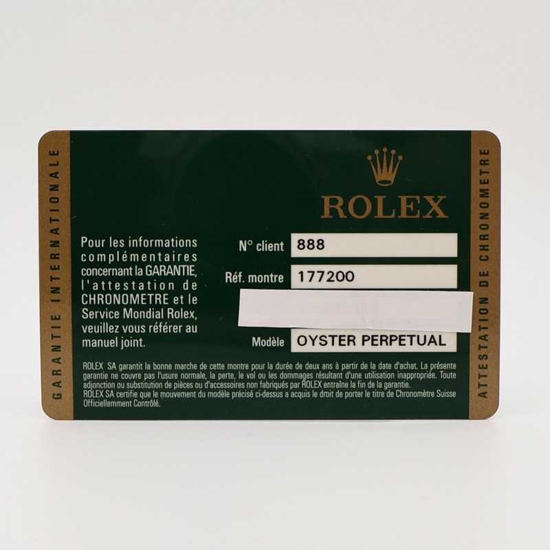 ROLEX Oyster Perpetual 177220-19