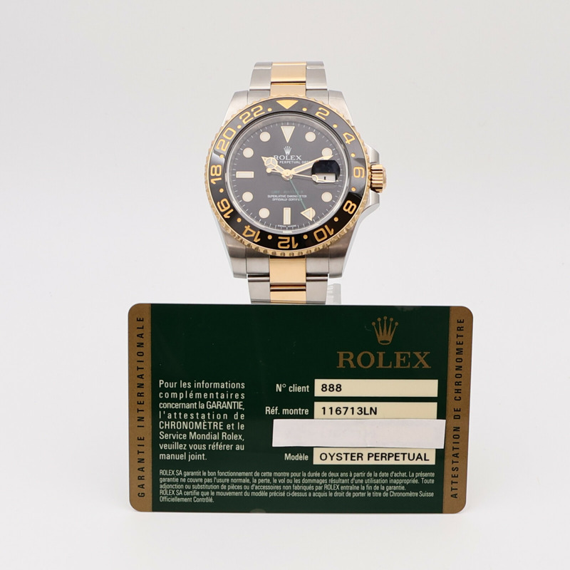 ROLEX GMT MasterⅡ 116713LN-19