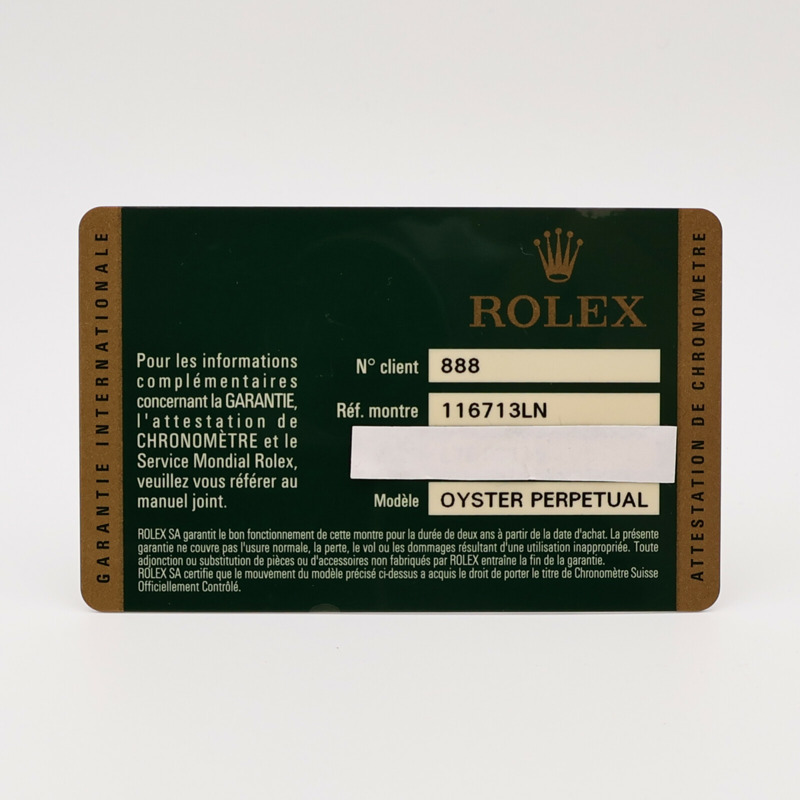 ROLEX GMT MasterⅡ 116713LN-20