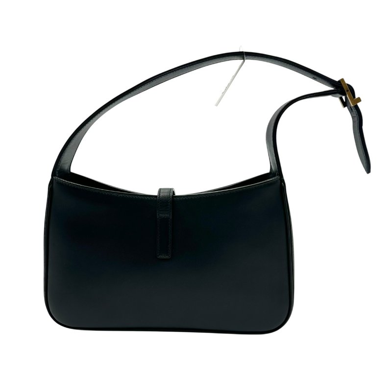 【美收精品】YSL 小牛皮黑色肩背包 C-177【隔月月中將轉賣至日本 上架期限30天】-1
