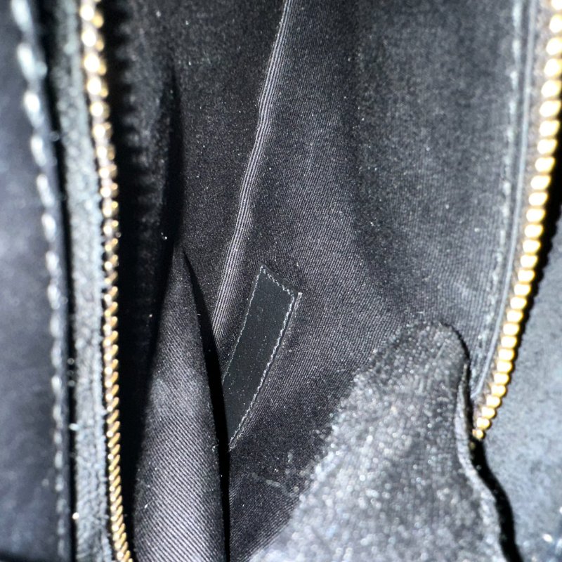 【美收精品】YSL 小牛皮黑色肩背包 C-177【隔月月中將轉賣至日本 上架期限30天】-11