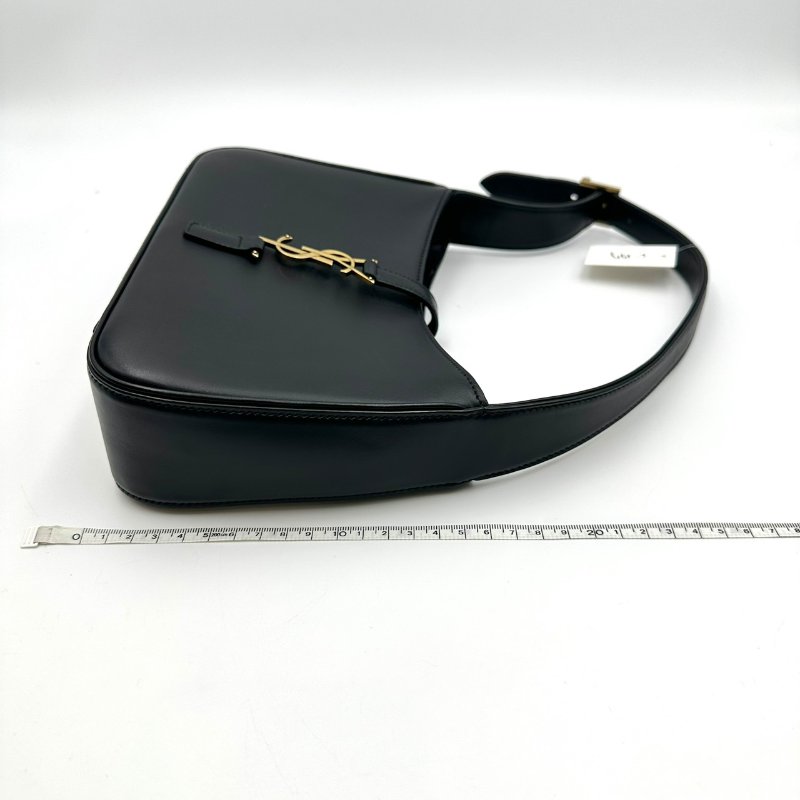 【美收精品】YSL 小牛皮黑色肩背包 C-177【隔月月中將轉賣至日本 上架期限30天】-14