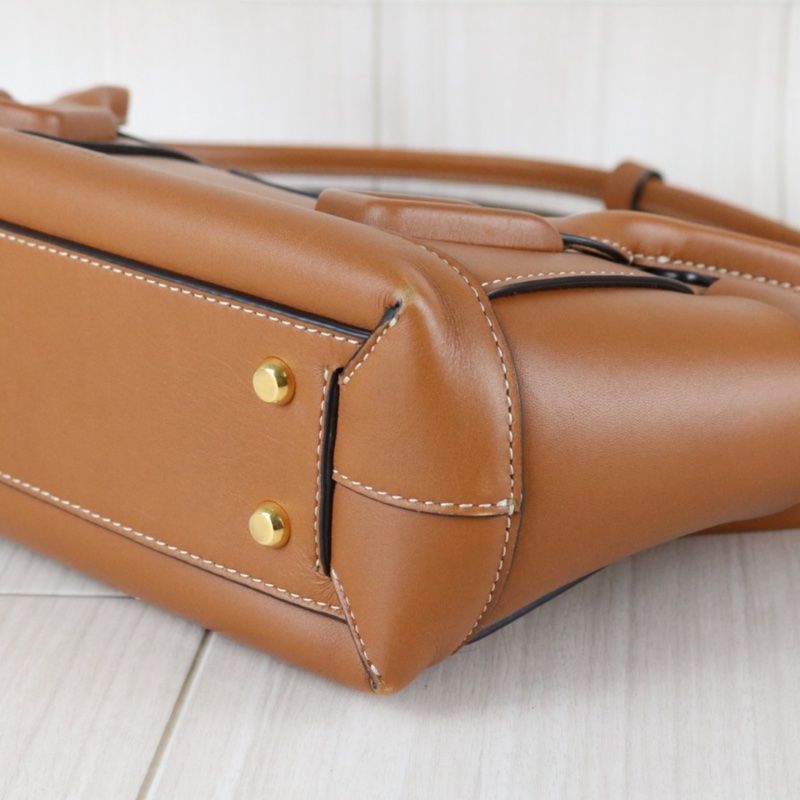 BV Arco 金棕色手提腋下包-10