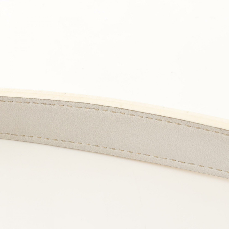 GOYARD Fidge Hobo 單肩包,帆布皮革,白色/灰色,二手女款-5