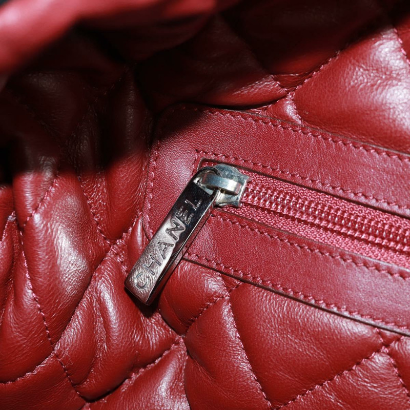 【日本直送】香奈兒波士頓包,黑色銀色雙C標誌皮革,正品編號mr1835V-22