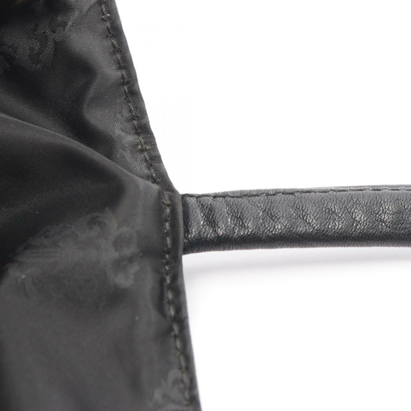 CHROME HEARTS 2Way 單肩托特包 黑色真皮 二手 男士-5