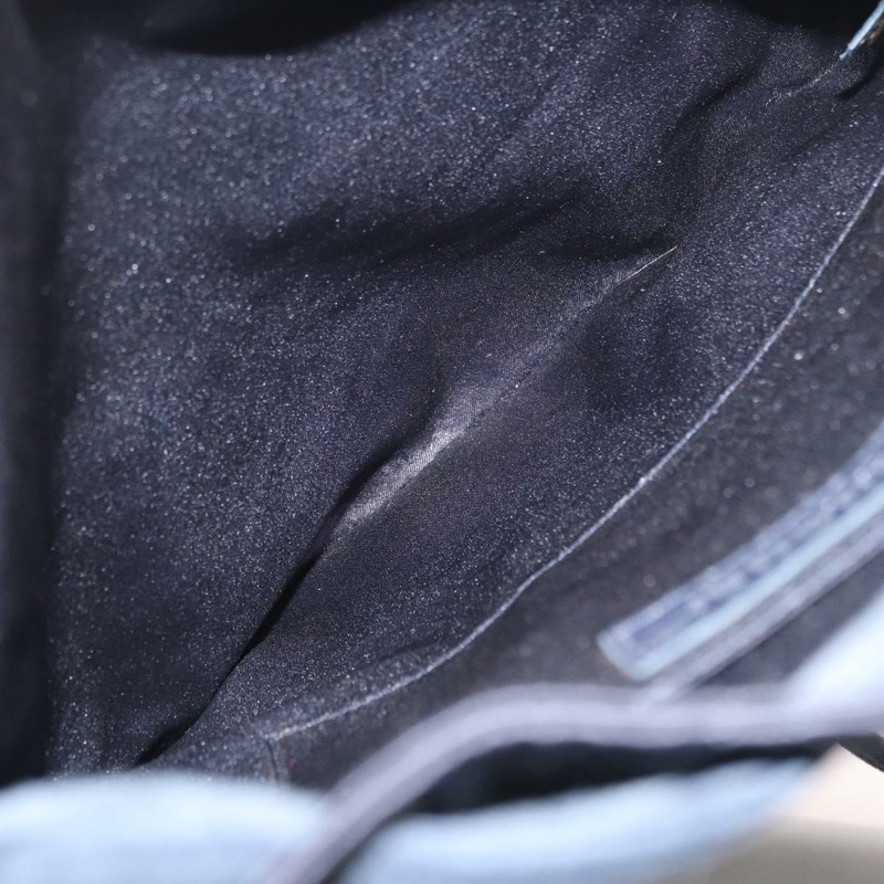 【日本直送】香奈兒 (CHANEL) 絎縫緞面海軍藍雙排扣背包,附CC標誌,貨號ka1497-9